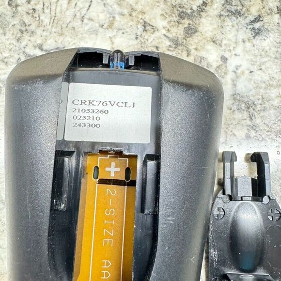 RCA UNIVERSAL BLACK REMOTE CONTROL VCR VHS TV CABLE AUX DVD SATELITE COMBO - Picture 5 of 6